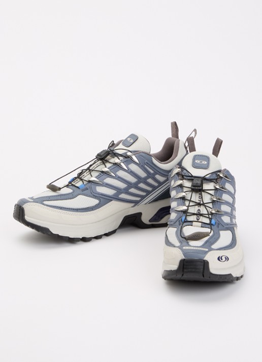 Salomon ACS Pro GTX sneaker met mesh details - detail blauwgrijs