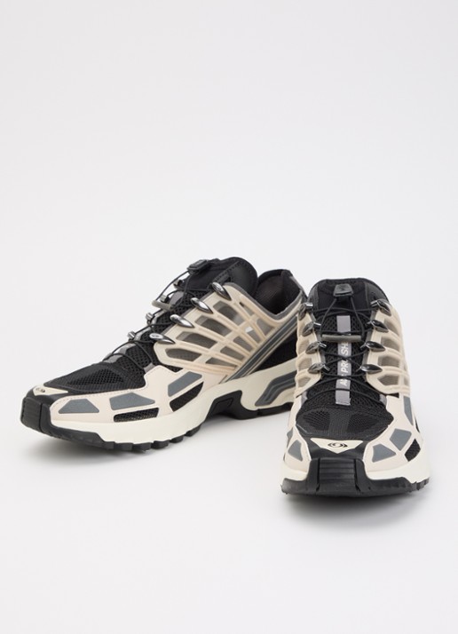 Salomon Acs Pro Shell sneaker van mesh met logo - detail 2 grijs
