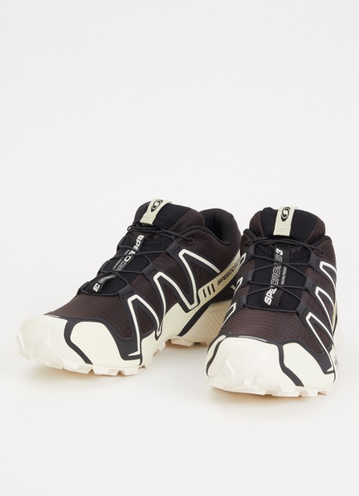 Salomon Speedcross 3 sneaker met details van mesh - detail 2 zwart
