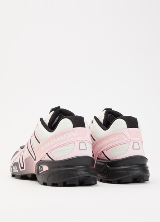 Salomon Speedcross 3 sneaker met mesh details - achterkant lichtroze