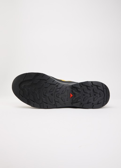 Salomon X-Alp Woven sneaker van suède met mesh details  - detail 5 okergeel