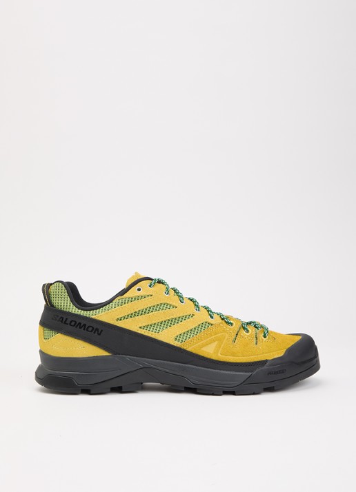 Salomon X-Alp Woven sneaker van suède met mesh details