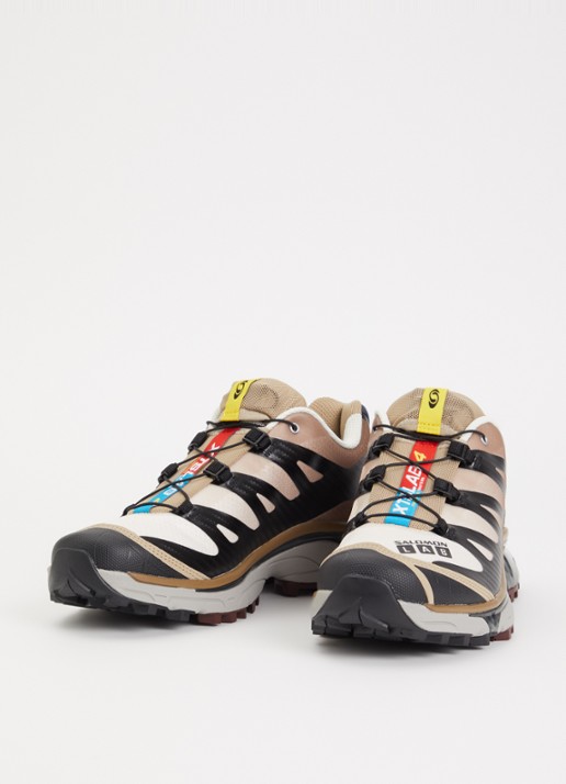 Salomon XT-4 OG sneaker met details van mesh - detail bruin
