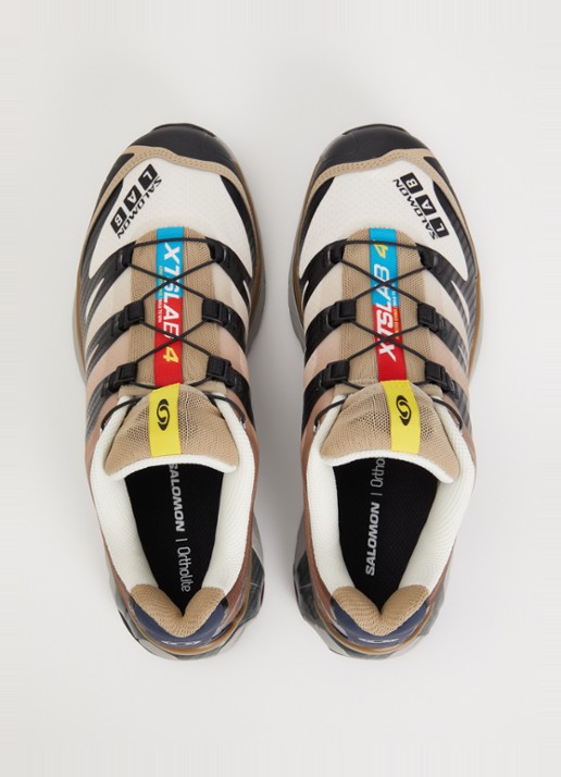 Salomon XT-4 OG sneaker met details van mesh - detail 2 bruin
