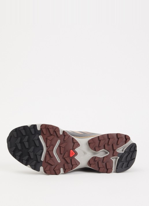 Salomon XT-4 OG sneaker met details van mesh - detail 3 bruin