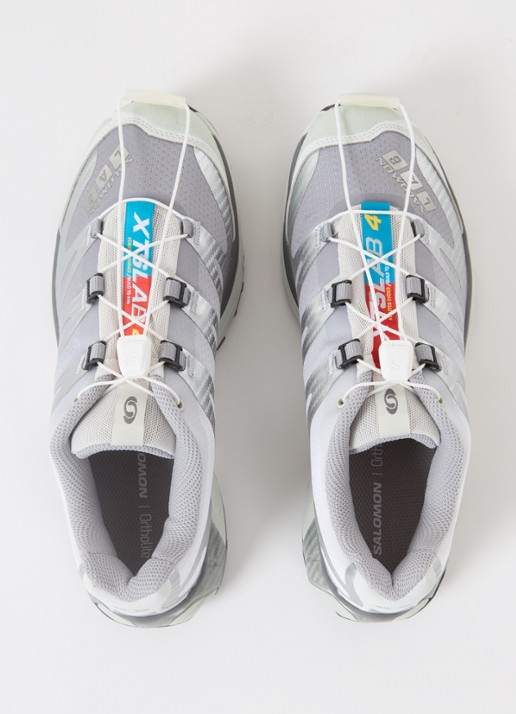 Salomon XT-4 OG sneaker met mesh details - detail 3 zilver