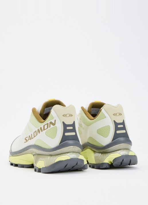 Salomon XT-4 OG sneaker met mesh details - achterkant 5 lime