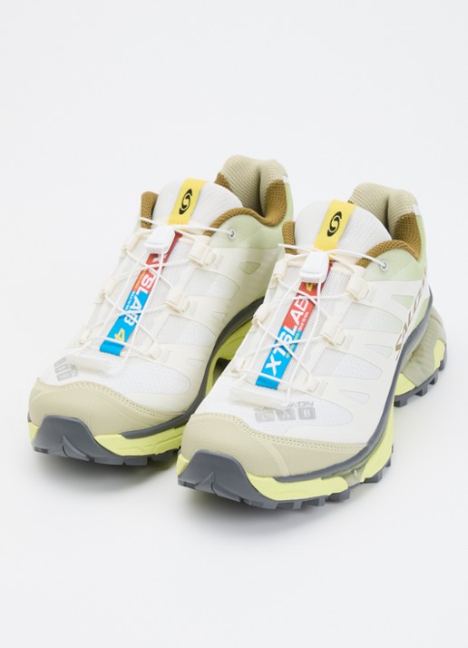 Salomon XT-4 OG sneaker met mesh details - detail 2 lime