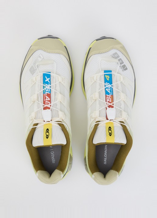 Salomon XT-4 OG sneaker met mesh details - detail 3 lime