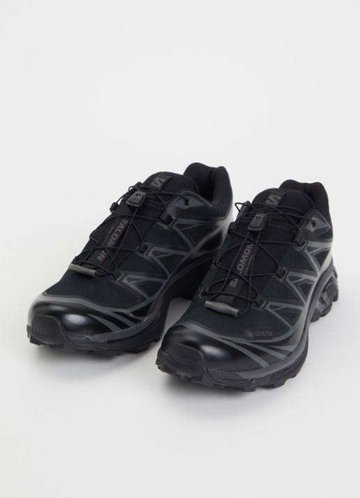 Salomon XT-6 Gore-Tex sneaker met mesh details - detail zwart