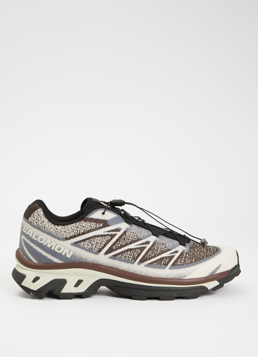 Salomon XT-6 Shadow sneaker met gebreid bovenwerk en logo