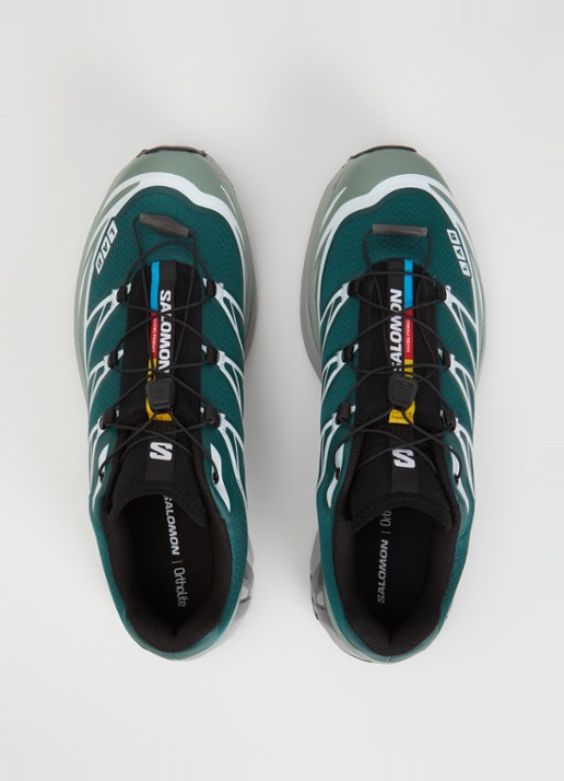 Salomon XT-6 sneaker met logo - detail 2 groen