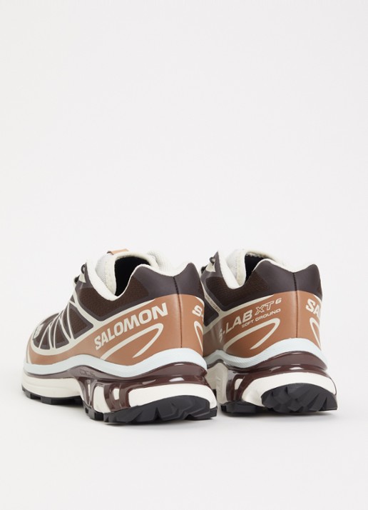 Salomon XT-6 sneaker met logo - achterkant 5 bruin