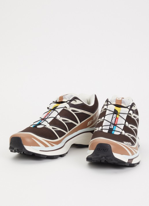 Salomon XT-6 sneaker met logo - detail 2 bruin