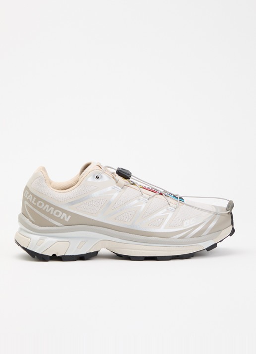 Salomon XT-6 sneaker met mesh details en metallic finish
