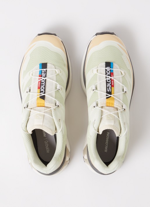 Salomon XT-6 sneaker met mesh details  - detail 4 lindegroen
