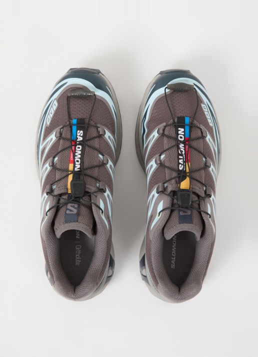 Salomon XT-6 sneaker met mesh details - detail 3 bruin