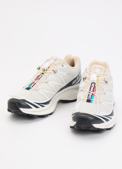 Salomon XT-6 sneaker met mesh details - detail 2 beige