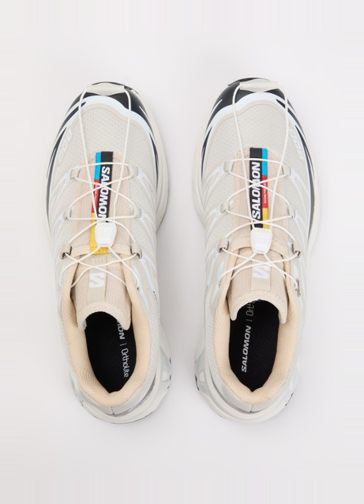Salomon XT-6 sneaker met mesh details - detail 3 beige