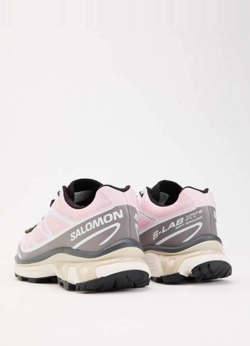 Salomon XT-6 sneaker met mesh details - achterkant 5 lichtroze