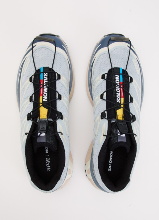 Salomon XT-6 sneaker met mesh details - detail 3 lichtblauw