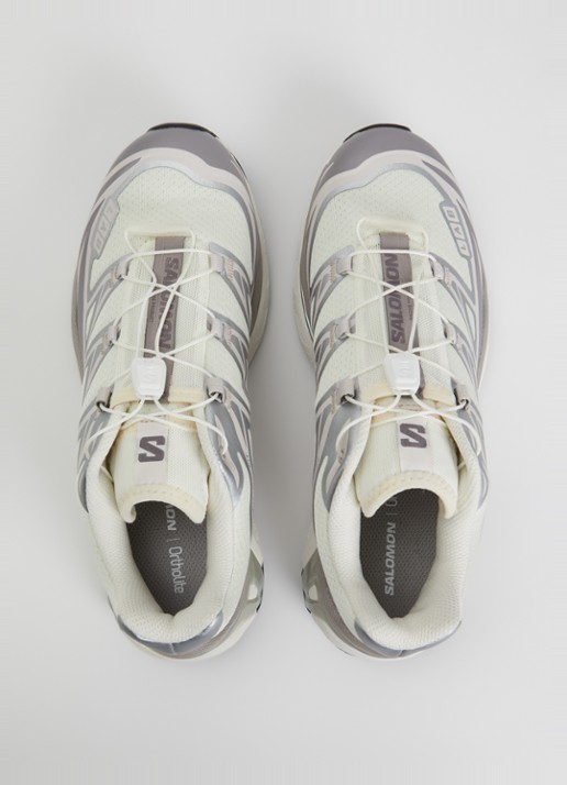 Salomon XT-6 sneaker met mesh details - detail 3 vanillegeel