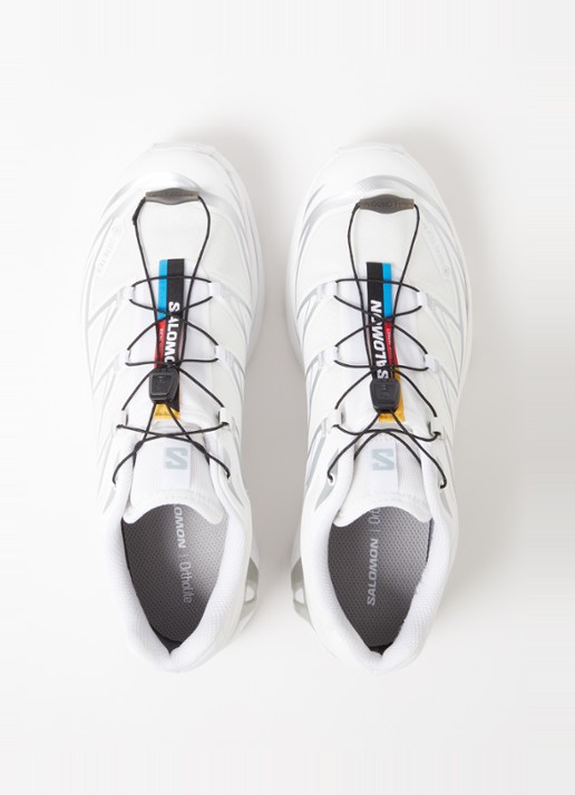 Salomon XT-6 sneaker met mesh details - detail 4 wit