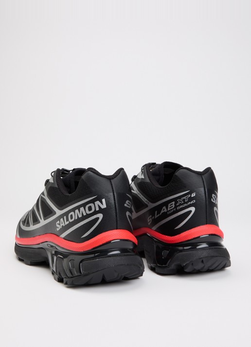 Salomon XT-6 sneaker met mesh details - achterkant 4 zwart