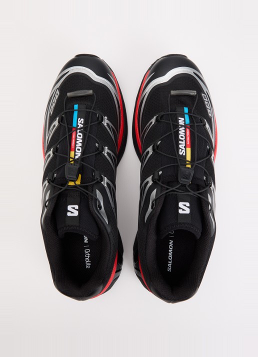Salomon XT-6 sneaker met mesh details - detail 2 zwart