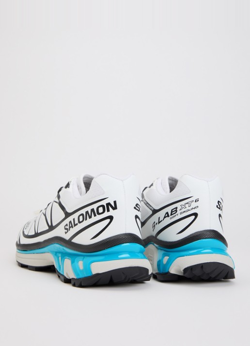 Salomon XT-6 sneaker met mesh details - achterkant 4 wit