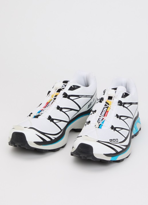 Salomon XT-6 sneaker met mesh details - detail wit