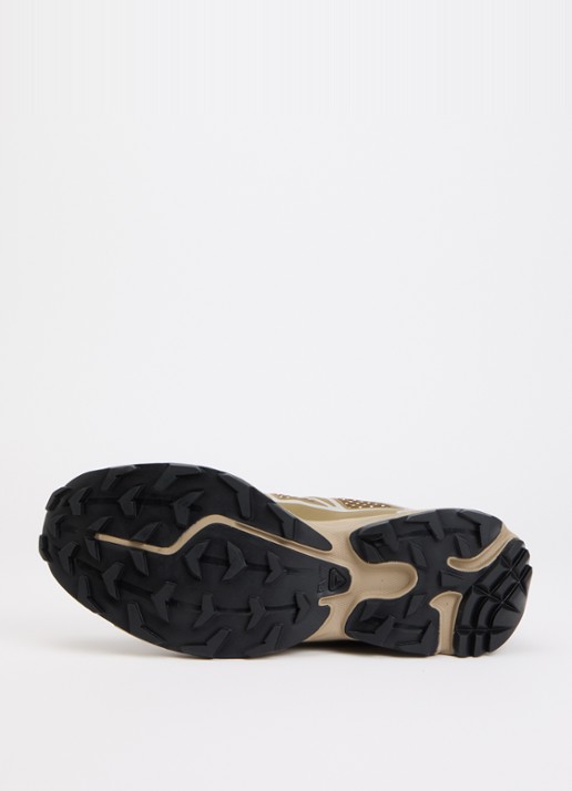 Salomon XT-6 Steel Streets sneaker van mesh met metallic details - detail 4 zand
