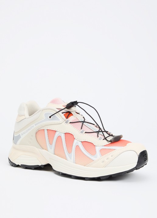 Salomon XT-Whisper sneaker met mesh details - voorkant 8 zalmroze