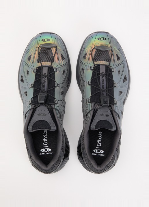 Salomon XT-Whisper sneaker met mesh details - detail 3 antraciet