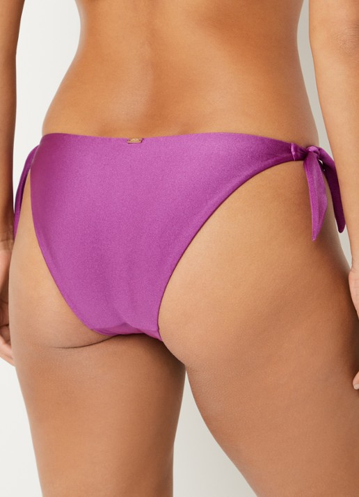 Sam Friday Barra bikinislip met geknoopt detail  - achterkant 3 paars