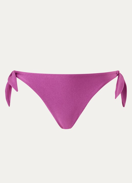 Sam Friday Barra bikinislip met geknoopt detail  - voorkant paars