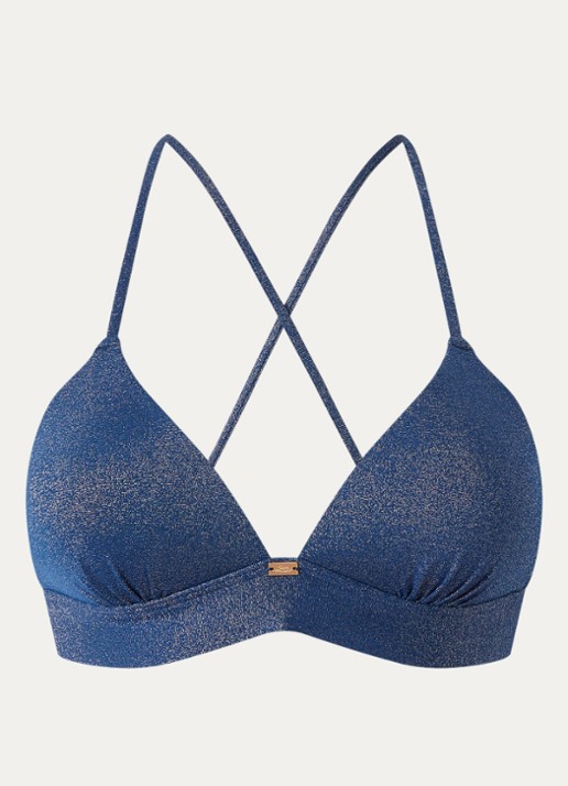 Sam Friday Drift voorgevormde bikinitop - voorkant 5 donkerblauw