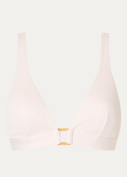 Sam Friday Flood bikinitop met uitneembare vulling - voorkant beige