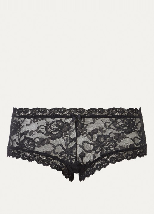 Sam Friday Lacey shorty van kant - voorkant 4 zwart