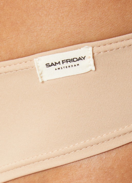 Sam Friday Liv hipster met logo - detail beige