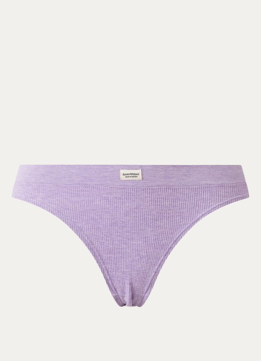 Sam Friday Lucy slip met ribstructuur