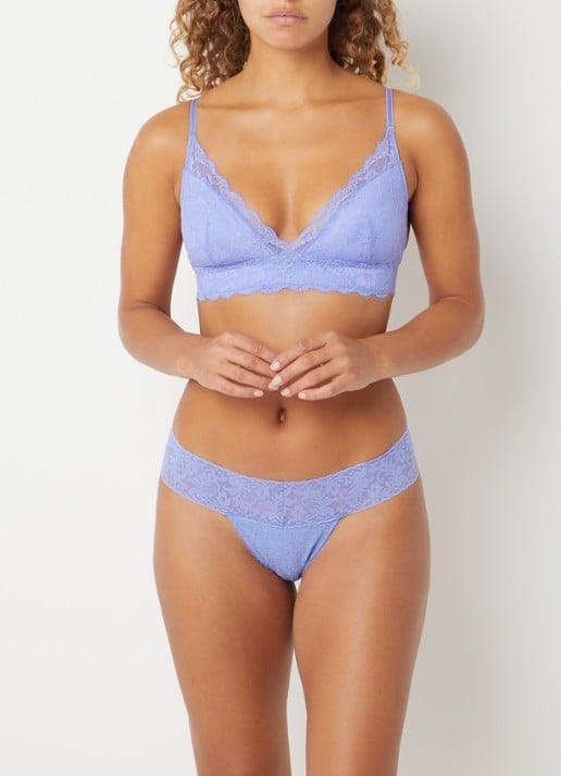 Sam Friday Penelope plunge bh met overlay van mesh