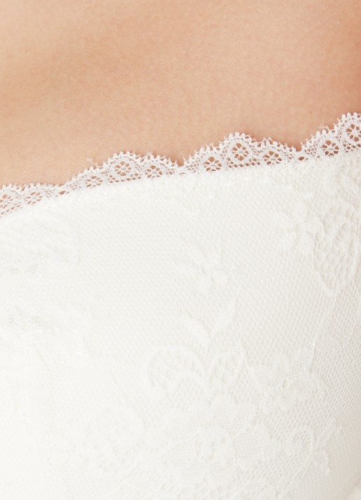 Sam Friday Polly voorgevormde beugel bh met kant  - detail 5 gebroken wit