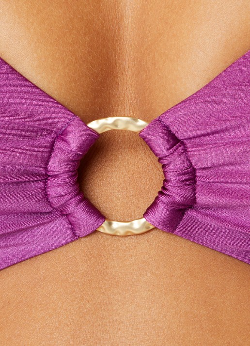 Sam Friday Swash bralette bikinitop met uitneembare vulling  - detail 4 paars