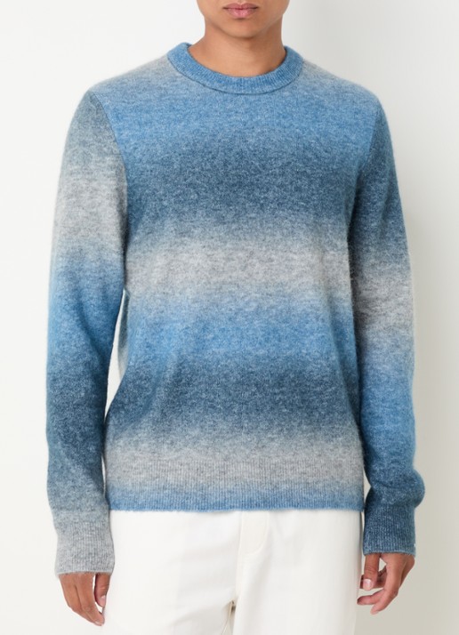 SAMSØE SAMSØE Aiden fijngebreide pullover in alpaca wolblend