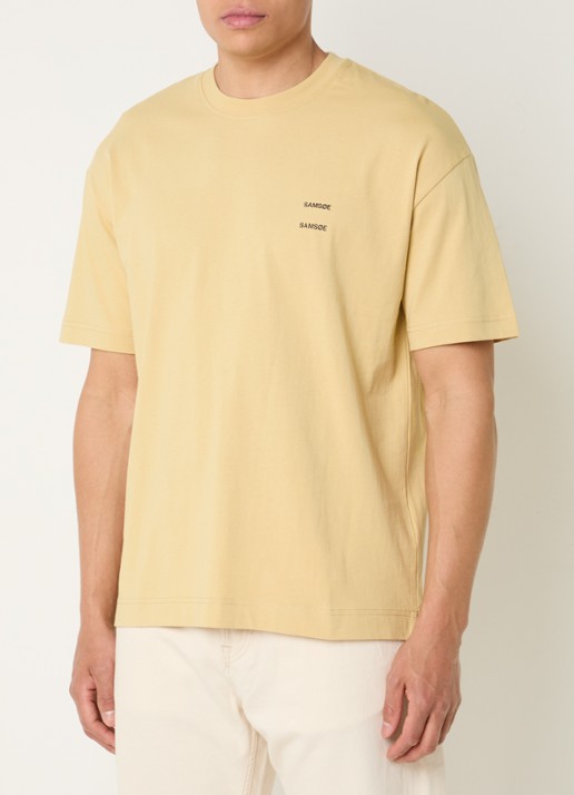 SAMSØE SAMSØE Joel T-shirt met logo