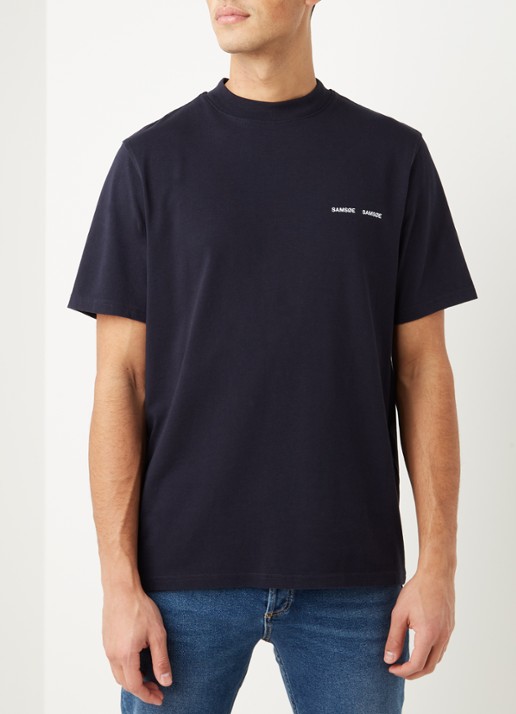 SAMSØE SAMSØE Norsbro T-shirt met logo