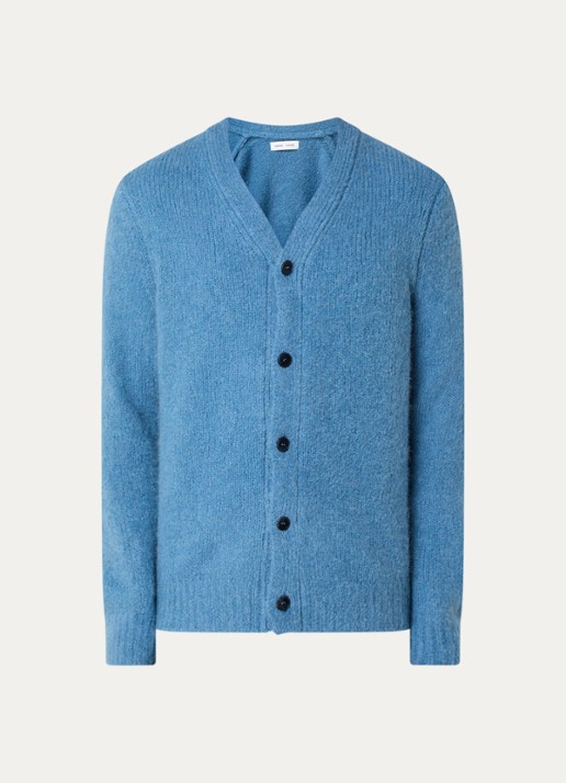 SAMSØE SAMSØE Saarin grofgebreid vest in alpaca wolblend