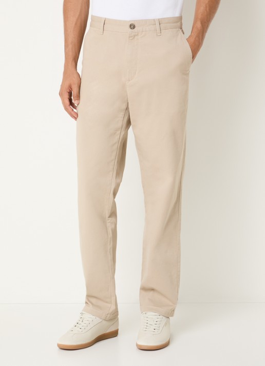 SAMSØE SAMSØE Saboris straight fit chino met steekzakken - detail 2 beige