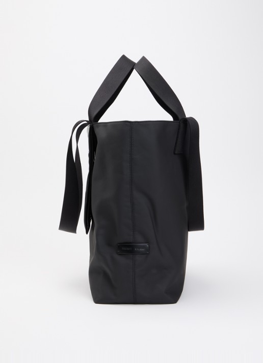 SAMSØE SAMSØE Saemil shopper met waterafstotende coating - detail 2 zwart